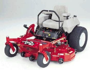 Recalled riding mower