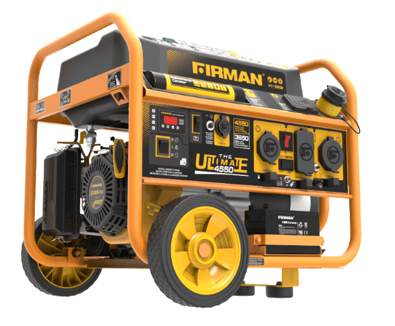 FIRMAN portable generator front right view