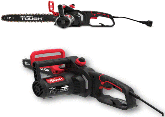 Recalled Hyper Tough 9 Amp Electric Corded 14" Chainsaw