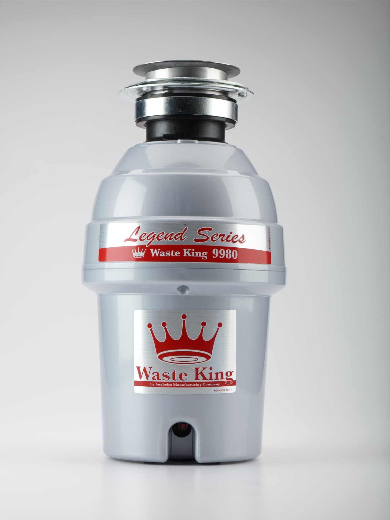 Waste King Legend Series 1HP 3 Bolt Mount Garbage Disposer (model no. 9980)