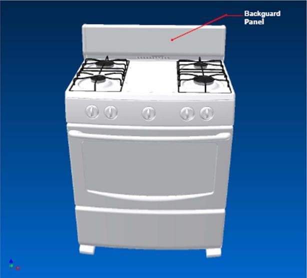 Recalled Gas Range