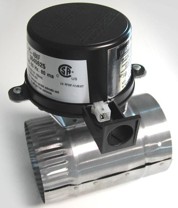 Recalled Effikal Automatic Gas Vent Damper